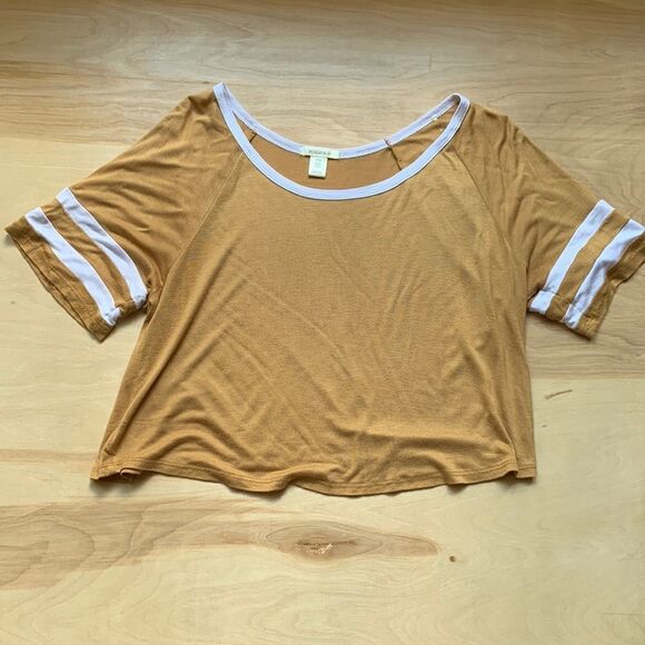 Gold Crop Top  - Picture 1 of 5